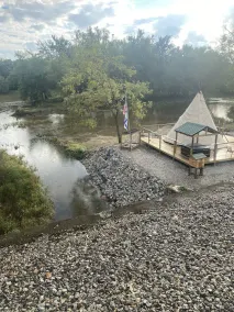 Morels on the Wabash offers Clamping in a Authentic 20 ft Tee Pee - 30x30 deck . - Image 4