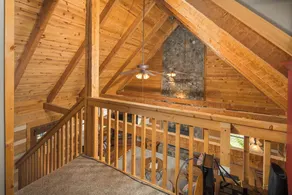 3BD / 3BA Cabin ligger i sjöarna på sju djävlar, utsikt över Mtn och sjön, bubbelpool, spelbord och King Master Suite - Image 2