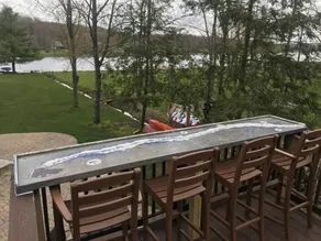 Seeseite 4BR / 3. 5BA House, * Top Lakefront Vermietung in Treasure Lake - Image 5