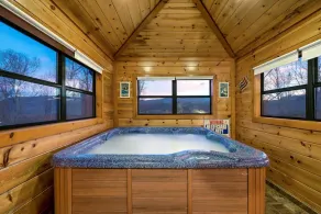 Smoky Mountain Fall Colors Private Pool Hot Tub Theater and Cozy Mountain Escape - Image 5