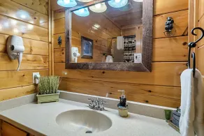 Ultimate Mountain Retreat: Secluded Cabin + Stunning Views + Hot Tub + Game Room - Image 5