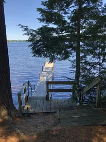 The Wee White Cottage on Tripp Lake in Poland, Maine. - Image 2