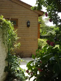 A beautiful pine chalet with its own private garden surrounded by fields - Image 3