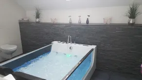 Wellness-ferie med hund, opvarmet udendørs boblebad, sauna, boblebad, WiFi - Image 4