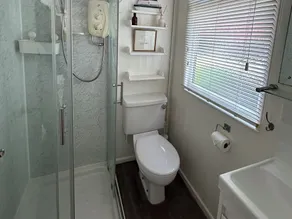 8 BOWLING GREEN CHALETS, romantic, with a garden in Lyme Regis - Image 2