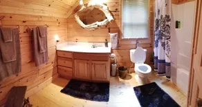 Mountain Bliss @4200ft: Panoramic Deck, Whispering Creek & Starlink! Near BRP - Image 3