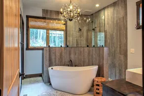 Riverfront Luxury Lodge w/ Hot Tub + Biltmore Pass | Pet-Friendly Paradise - Image 5