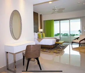 3 Bedroom Ocean View with furnished balcony and hot tub along with hammocks.  - Image 4