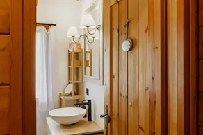 Chalet Soleada with Fireplace and Terrace for 5 - Happy Rentals - Image 3