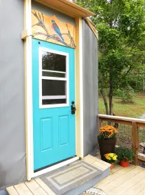 Unique and Charming BlueBird Yurt at Feathered Fox Farm - Image 5