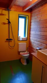 Cozy evenings in the log cabin, by the fireplace and in the wood-fired Finnish sauna - Image 5