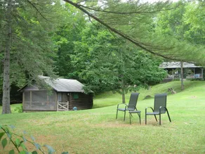 The Love Nest - a Cozy Lakefront Log Cabin - Image 4