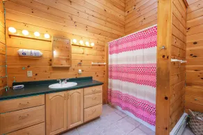 Waterfront log cabin nestled in the woods providing unparalleled privacy - Image 3