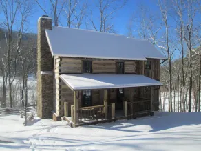 Eli Reeves Cabin presso Hobbyknob Farm - Capanna di tronchi del 1820 autenticamente restaurata - Image 4