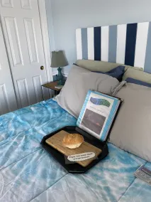  Nautical,  romantic suite w/deck overlooking Warwick Neck Cove, pet-friendly! - Image 5