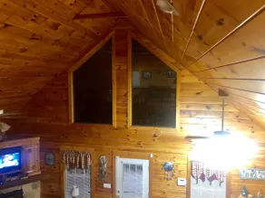 Schöne echte Blockhütte - Whirlpool, Billardtisch, tolle Aussicht, WI-FI Internet - Image 2