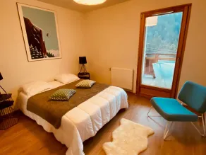 Charmant appart 2 ch + coin nuit, balcon sud, garage, près de La Clusaz et commerces, St Jean de Sixt - FR-1-459-195 - Image 4