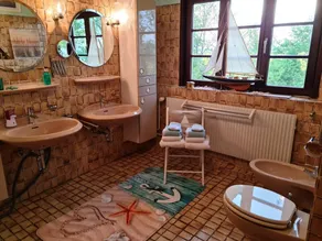 Appartamento 'Ferienwohnung Op De Warft' con giardino privato, balcone e Wi-Fi - Image 4