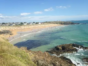 Villa med pool nær stranden i Bretagne (Pouldu) havudsigt 12 personer - Image 4