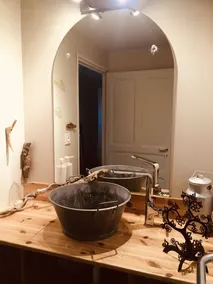 stuga vit sten på landsbygden, med pool. magnifik utsikt - Image 4