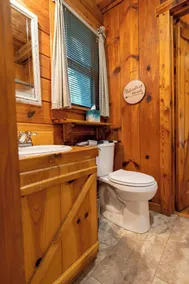 Creek Crest perfect log cabin Ocoee riverside lot - Image 4