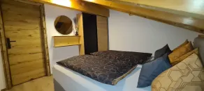 Apartamento Hochalm, 1-3 pessoas, 45 metros quadrados, duche / WC, varanda, TV, W-LAN, cofre, 2 quartos, sótão, não fumar - Image 4
