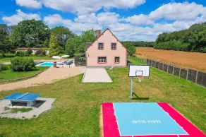 Crazy Villa Chalonie 28 - Heated pool - Soccer - Basket - 2h Paris - 30p - Image 2
