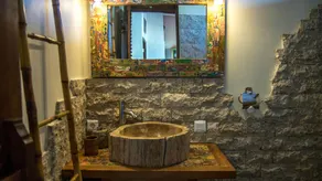 >>+ Meer in 50 Meter! Privater  Pool,  Badewanne und Küche im Freien , WIFI +<< - Image 4