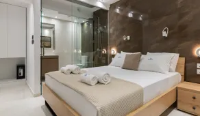 Rhodes Skyline Suite - 2 Bedroom with OutDoor  jacuzzi and Sea view - Image 4