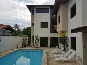 Beachfront condominium in Peruíbe with pool and barbecue area. - Image 2