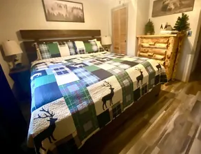 Fall Getaway Camp Buckshot: Sleeps 5 · 2BR 1BA · Hot Tub Fire Pit Fireplace - Image 5