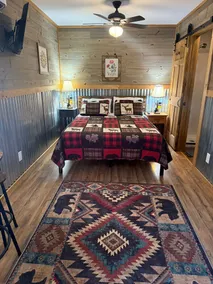 The Fire Cabin sets in the heart of the beautiful Moravian Falls - Image 3