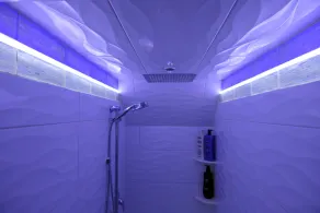 Natures Best Modern - Amazing GETAWAY, 2- Person LED Shower, 75\" TV, King Bed - Image 3