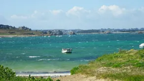 Grande villa 4 chambres moins 100 m plage,  jardin privatif vue mer. 8 personnes - Image 4