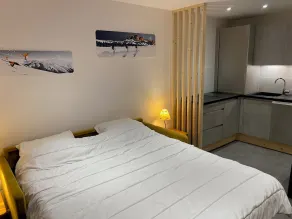 Alpe d'Huez 4-person apartment at the foot of the slopes, 150m from the ski lifts - Image 4