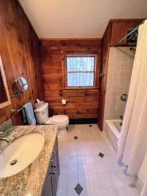 Cozy Log Cabin Retreat with Pool on 4 Acres - Image 4