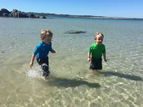 Bretonsk stenhus, i en rolig beliggenhed og stranden - Image 3