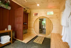Luxury Tiny Cabin with Private Sauna & Cold Splash - Image 2