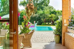 Spectacular Villa, Jacuzzi pool, playground -Wi-Fi - barbecue area - Image 5