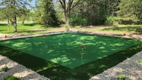 5-Acre Luxury Chalet Near Wisconsin Dells Indoor/Outdoor Spa Suite Putting Green - Image 2