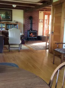 450 Acre renovated 1840's 4 bedroom, 3 1/2 bath farmhouse, with large pond. - Image 2