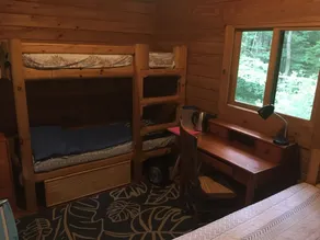 One Room Log Cabin in beautiful Woodland Campground - Image 4