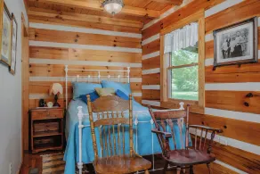 Charming 2 Bedroom Cabin in Nature with Antique Furnishings, Fire Pit, and More! - Image 4