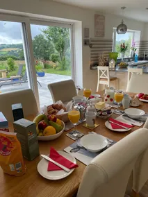Devon rural country B&B Suite of rooms  with guest lounge and bathroom. - Image 3