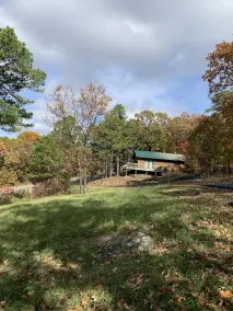 Cabin at Runestone Hideaway just steps from Heavener Runestone Park. - Image 5
