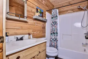 Lakeside wilderness resort cabin with dock, fire pit, on-site store, bait shop! - Image 2