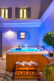 Luxury New villa just above Lindos main beach with sea view and outdoor jacuzzi - Image 3