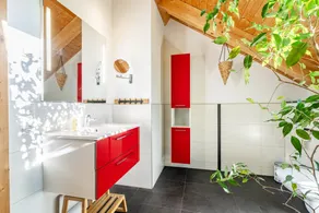 Appartamento 'Blockhaus - Ferienwohnung Sunset' con giardino in comune, balcone e Wi-Fi - Image 3