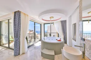 Romantic Villa for 2 in Kalkan, Outdoor and Heated Indoor Pool - Image 4