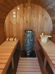 Schnitterhaus Tamara at Fleesensee (200m) with sauna barrel, fireplace & 4 bedrooms - Image 5